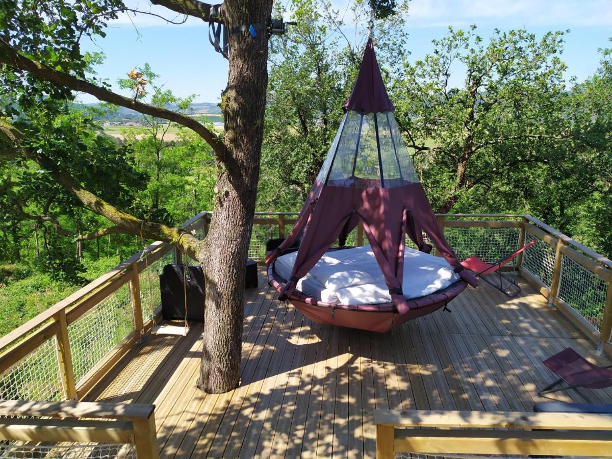 Camping Domaine De Senaud Albon Exterior foto