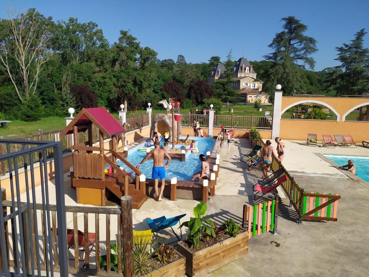Camping Domaine De Senaud Albon Exterior foto